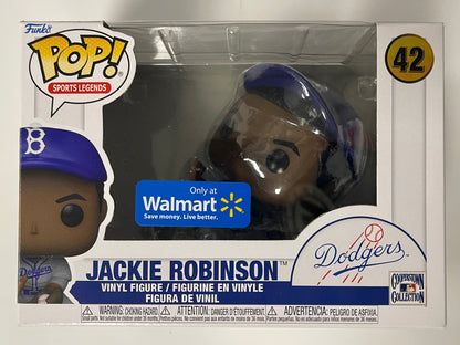 Funko Pop! Sports Legends Jackie Robinson Sliding Home #42 MLB LA Dodgers 2022 Walmart Exclusive