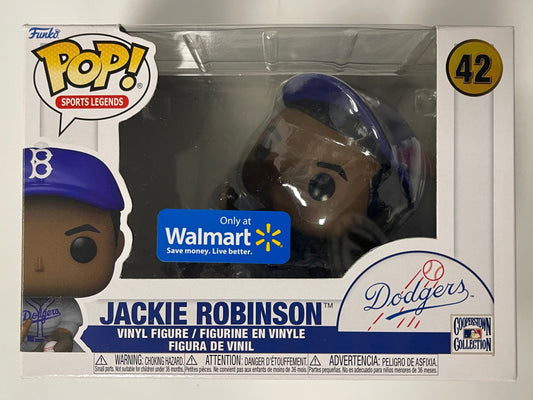 Funko Pop! Sports Legends Jackie Robinson Sliding Home #42 MLB LA Dodgers 2022 Walmart Exclusive