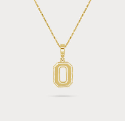 Gold Presidents Pendant and Chain - #0 Addie Martin