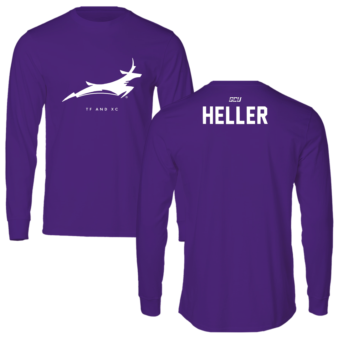 Grand Canyon University TF and XC Purple Long Sleeve - Blake Heller