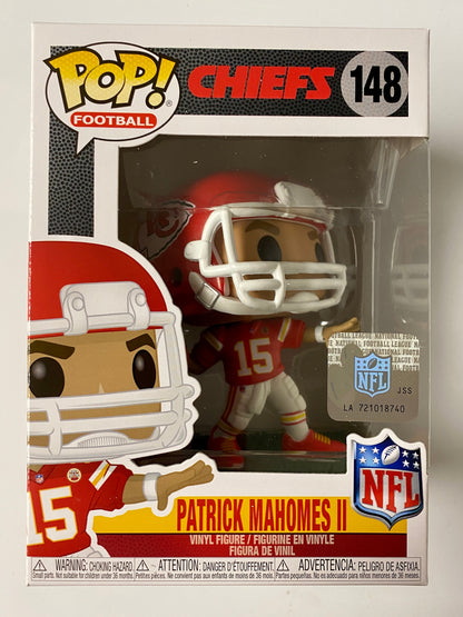 Funko Pop! NFL Kansas City Chiefs Patrick Mahomes II Throwing #148 Champion 2020