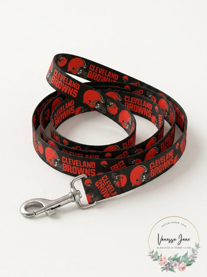 NFL Cleveland Browns Team Pet Leash, 0.375-inches by 60-inches