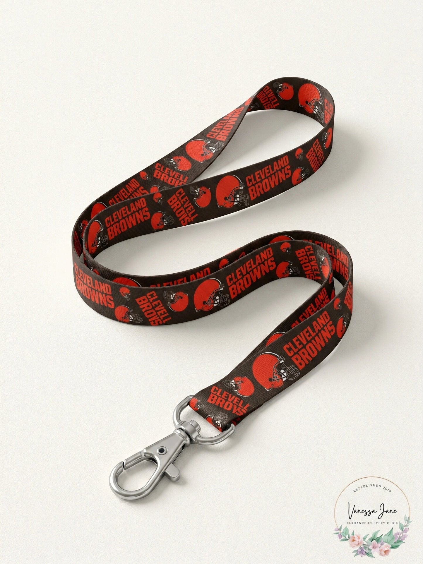 NFL Cleveland Browns Team Pet Leash, 0.375-inches by 60-inches