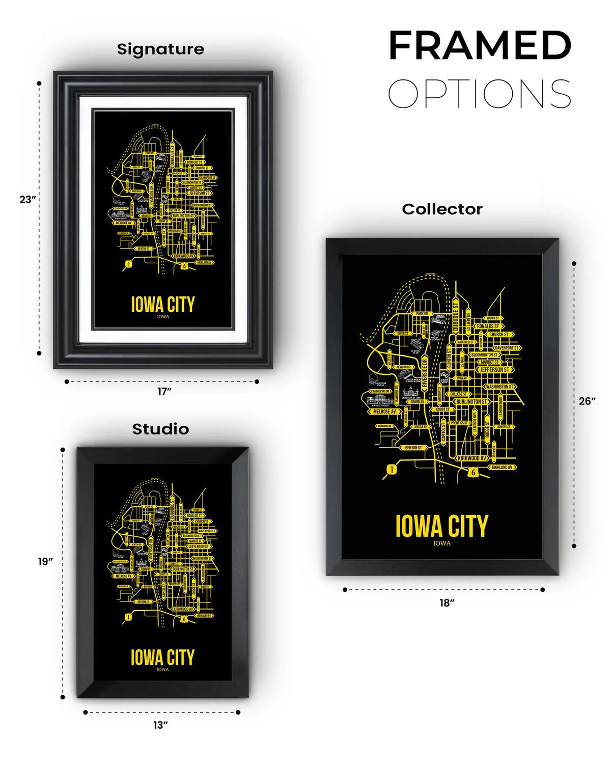 Iowa City, Iowa street map
