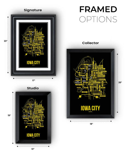 Iowa City, Iowa street map