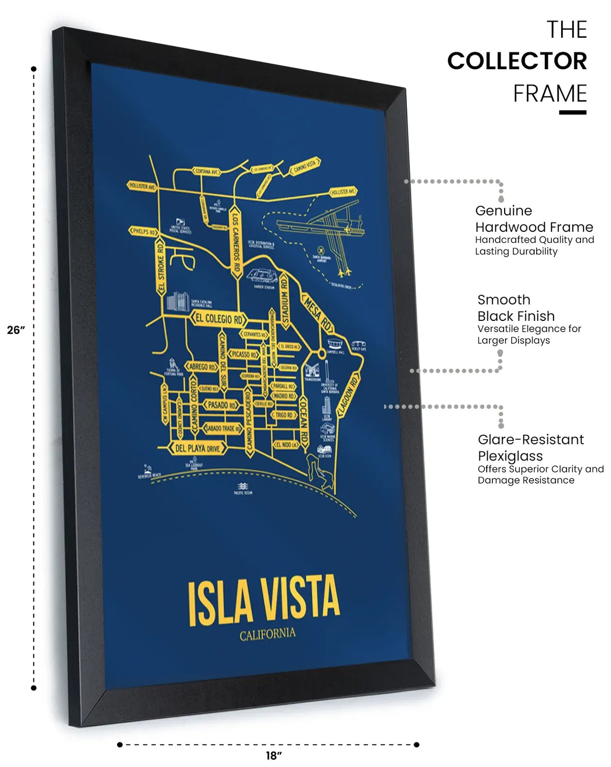 Isla Vista, California street map