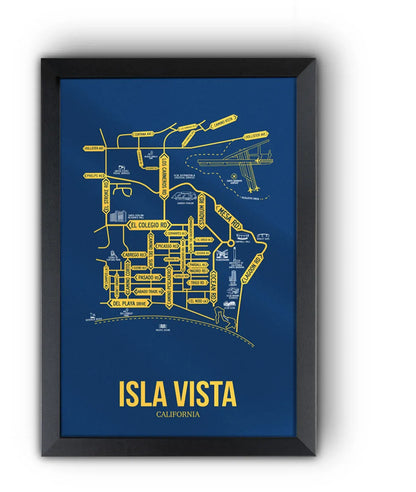 Isla Vista, California street map