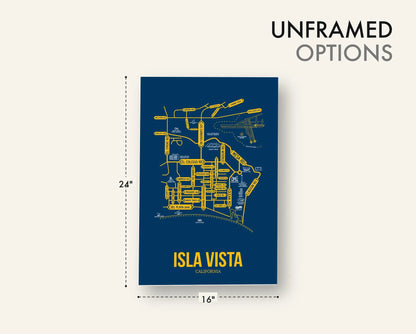 Isla Vista, California street map