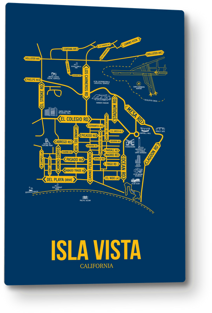 Isla Vista, California street map
