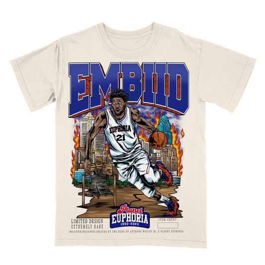 Youth Joel Embiid Limited Edition NBA Player Graphic T-Shirt