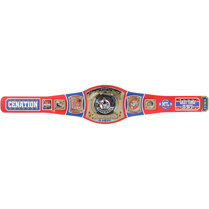 John Cena WWE Autographed Farewell Tour 2025 Montreal Replica Title Belt - Limited Edition of 25