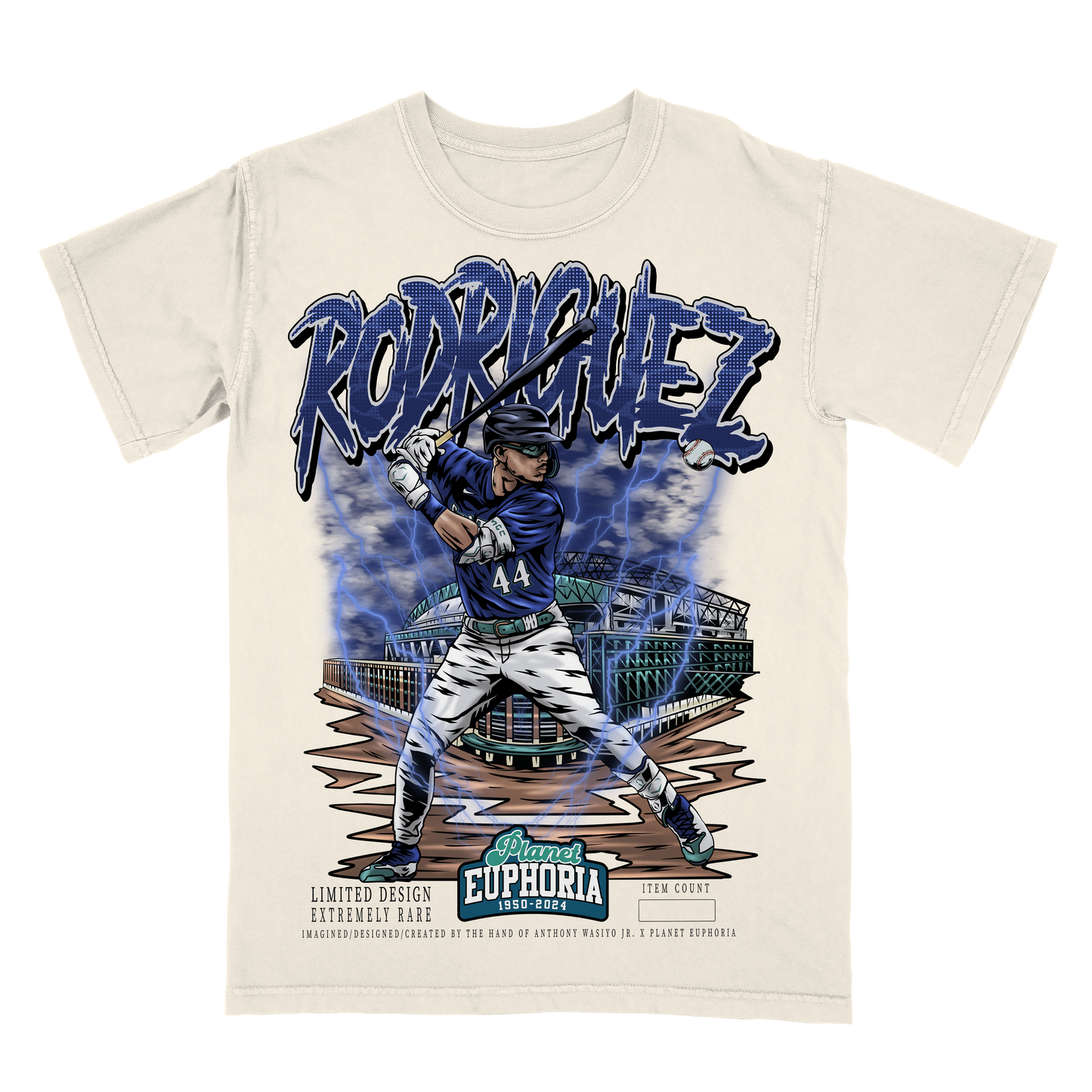 Julio Rodriguez Limited Edition MLB Player Graphic T-Shirt