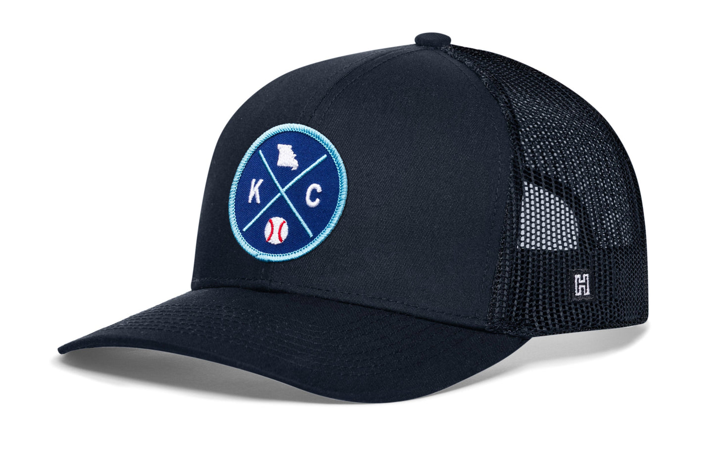 Kansas City Trucker Hat  |  KC X Baseball Snapback
