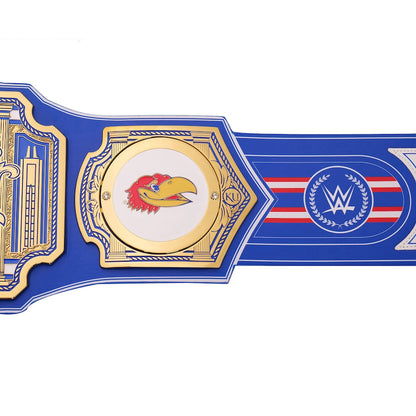 Kansas Jayhawks WWE Legacy Title Belt