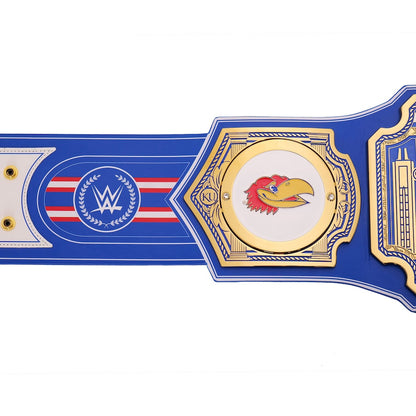 Kansas Jayhawks WWE Legacy Title Belt