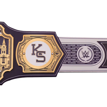 Kansas State Wildcats WWE Legacy Title Belt