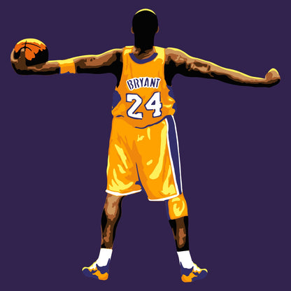 Kobe Bryant "The Celebration" Layered Stencil Set