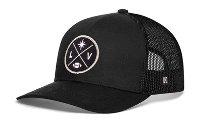 Las Vegas Football Trucker Hat  |  LV X Snapback