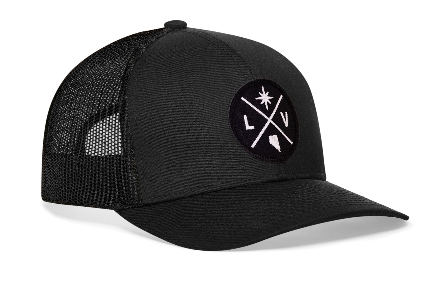 Las Vegas Hockey Trucker Hat  |  LV X Snapback