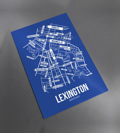 Lexington, Kentucky street map
