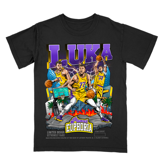 Luka Doncic V3 Limited Edition NBA Player Graphic T-Shirt