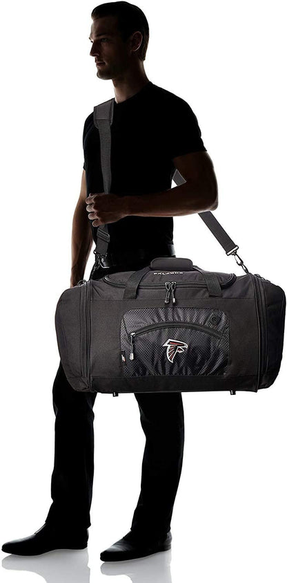 University of Virginia Cavaliers Premium Duffel Bag Roadblock Design 20 Inch, Embroidered Logo