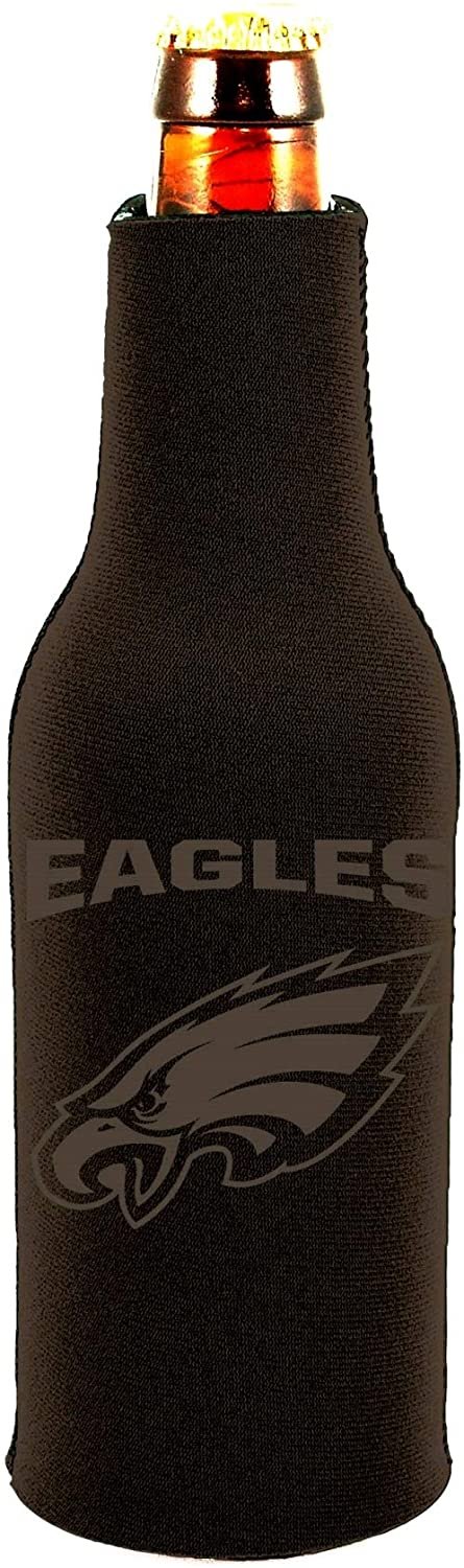 Philadelphia Eagles 2-Pack Tonal Design Zipper Bottle Beverage Insulator Holder