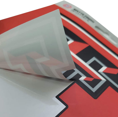Michigan Tech University Huskies 6-Piece Decal Sticker Set, 5x6 Inch Sheet, Gift for football fans for any hard surfaces around home, automotive, personal items