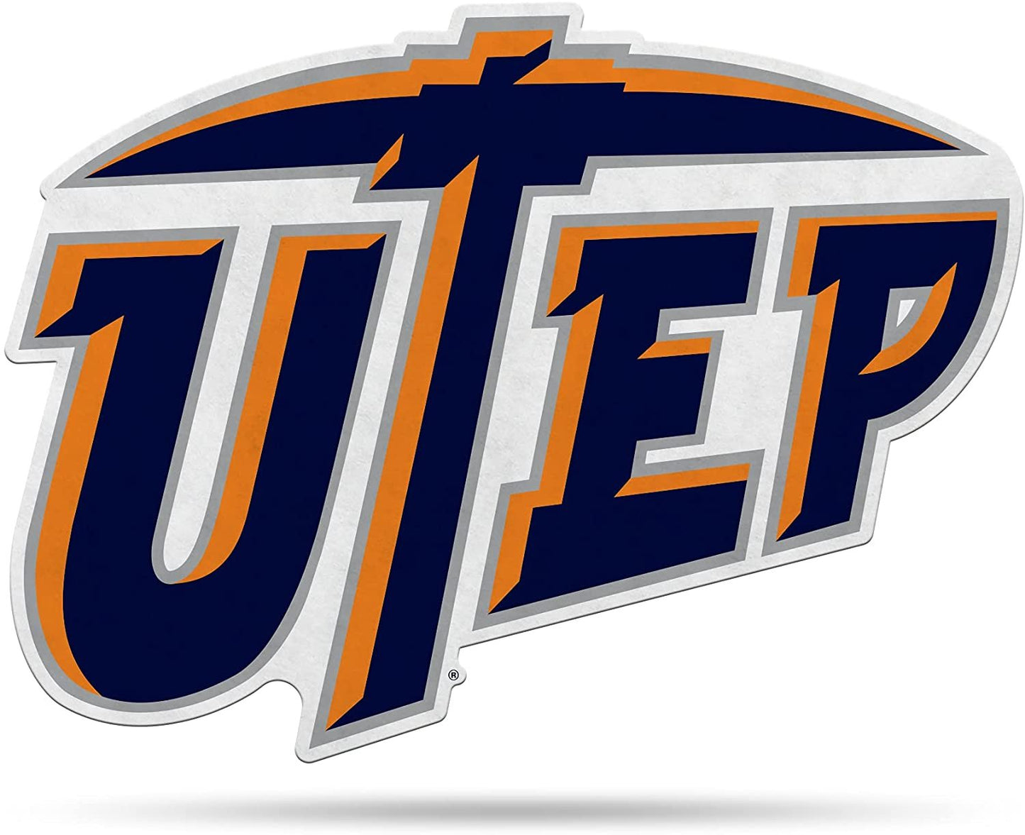 University of Texas El Paso Miners Primary Logo Shape Cut Pennant, 18 Inch