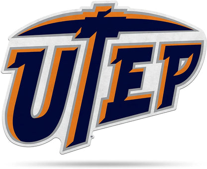 University of Texas El Paso Miners Primary Logo Shape Cut Pennant, 18 Inch