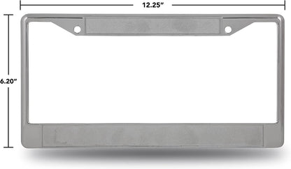 Alabama State University Hornets Black License Plate Frame Tag Cover 6 x 12 Inches