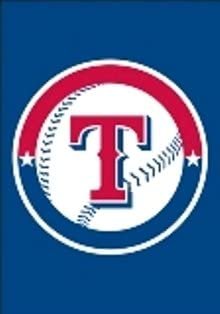 Texas Rangers Premium Garden Flag Banner Applique Embroidered 10.5x15 Inch