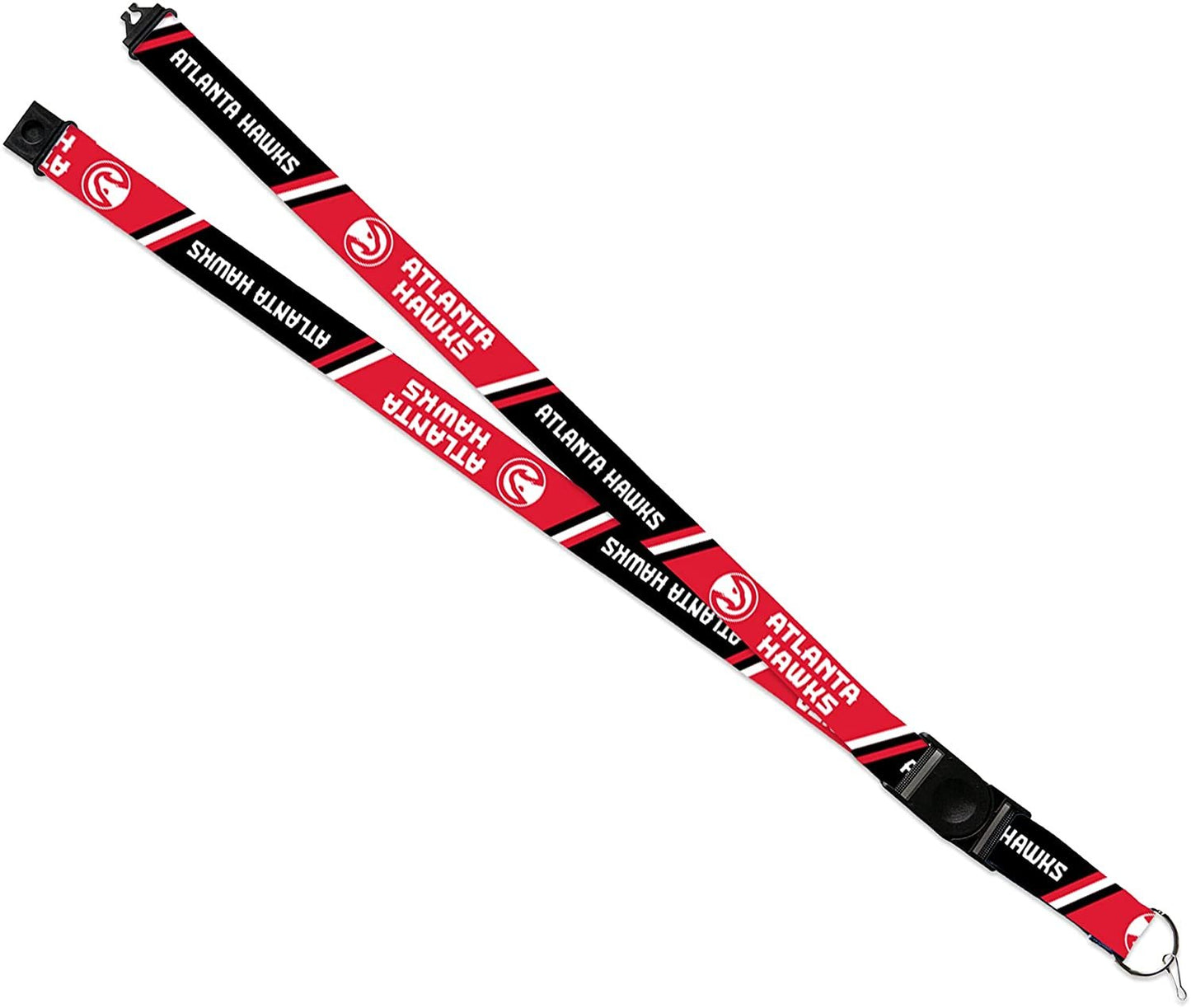 Brooklyn Nets Premium Lanyard Keychain 18 Inch Button Clip Safety Breakaway