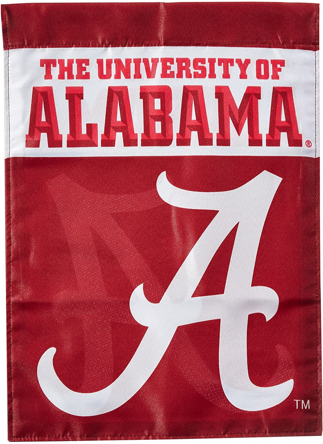 University of Alabama Crimson Tide Premium Garden Flag Banner, Double Sided, 13x18 Inch, Display Stand Sold Seperately