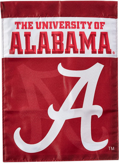 University of Alabama Crimson Tide Premium Garden Flag Banner, Double Sided, 13x18 Inch, Display Stand Sold Seperately