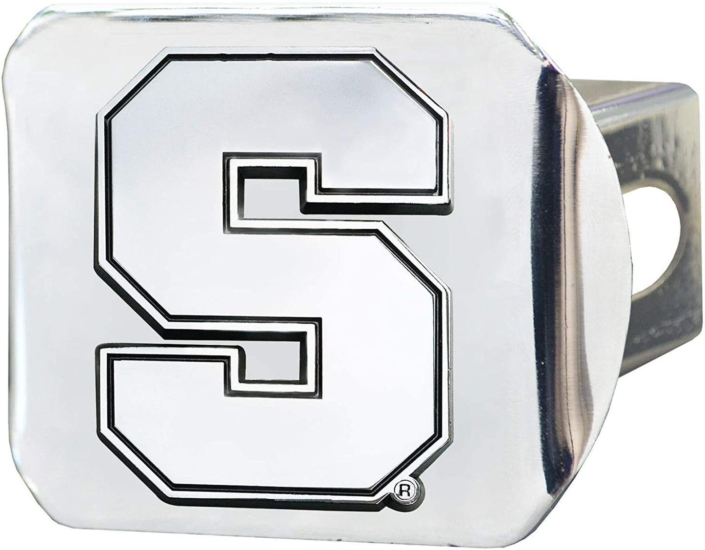 Syracuse University Orange Hitch Cover Solid Metal with Raised Chrome Metal Emblem 2" Square Type III