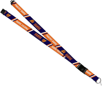 Phoenix Suns Premium Lanyard Keychain 18 Inch Button Clip Safety Breakaway