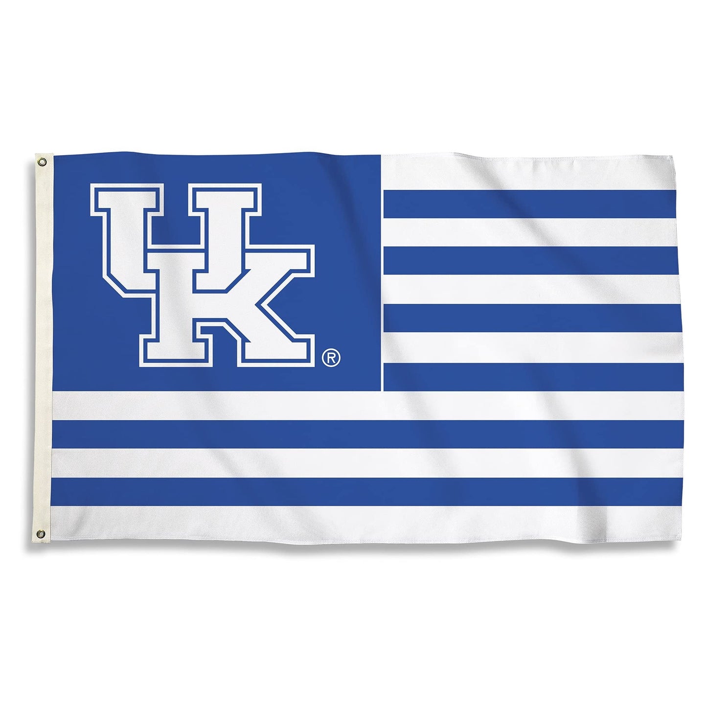 University of Kentucky Wildcats 3x5 Feet Flag Banner, Logo Design, Metal Grommets, Outdoor Use, Single Sided