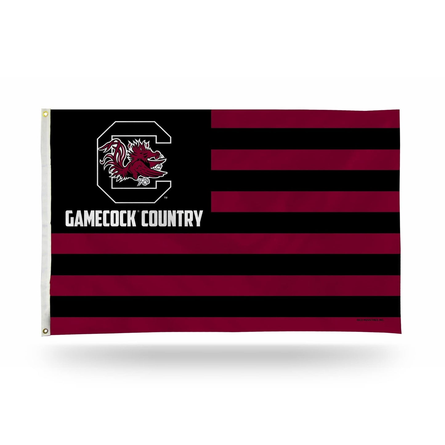 University of South Carolina Gamecocks Premium 3x5 Feet Flag Banner, Country Design, Metal Grommets, Outdoor Use, Single Sided
