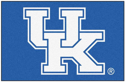 University of Kentucky Wildcats Floor Mat Area Rug, 20x30 Inch, Nylon, Anti-Skid Backing