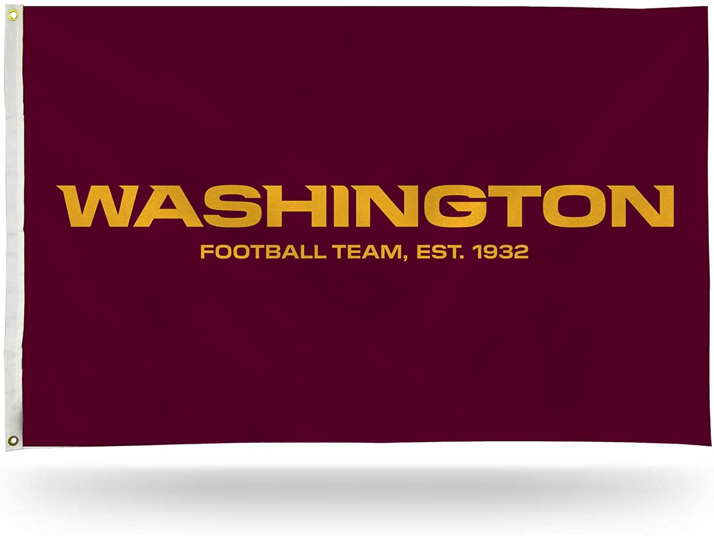 Washington Football Team Commanders Premium 3x5 Feet Flag Banner, Logo Design, Metal Grommets, Outdoor Use, Single Sided