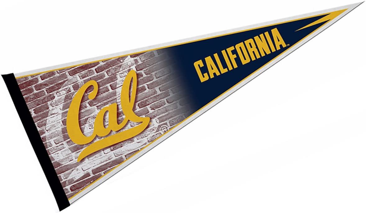 University of California Bears Cal Berkley Soft Felt Pennant, Primary Design, 12x30 Inch, Easy To Hang