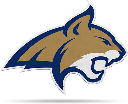 Montana State Bobcats Primary Logo Shape Cut Pennant, 18 Inch