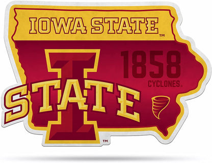 Iowa State Cyclones Pennant State Shape 18 Inch Soft Felt University of