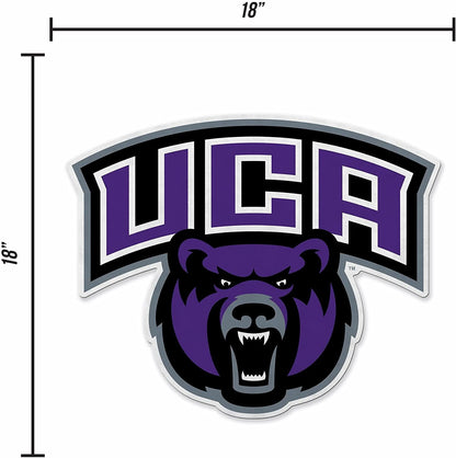 University of Central Arkansas Bears Soft Felt Pennant, Logo Design, Shape Cut, 18 Inch, Easy To Hang