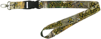 Wichita State Shockers Camo Lanyard Keychain
