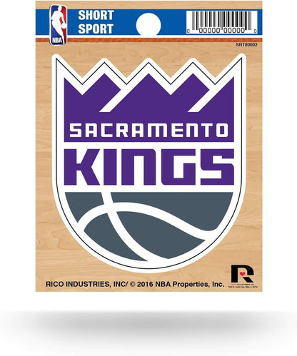 Sacramento Kings 3 Inch Decal Sticker, Flat Vinyl, Die Cut, Full Adhesive Backing