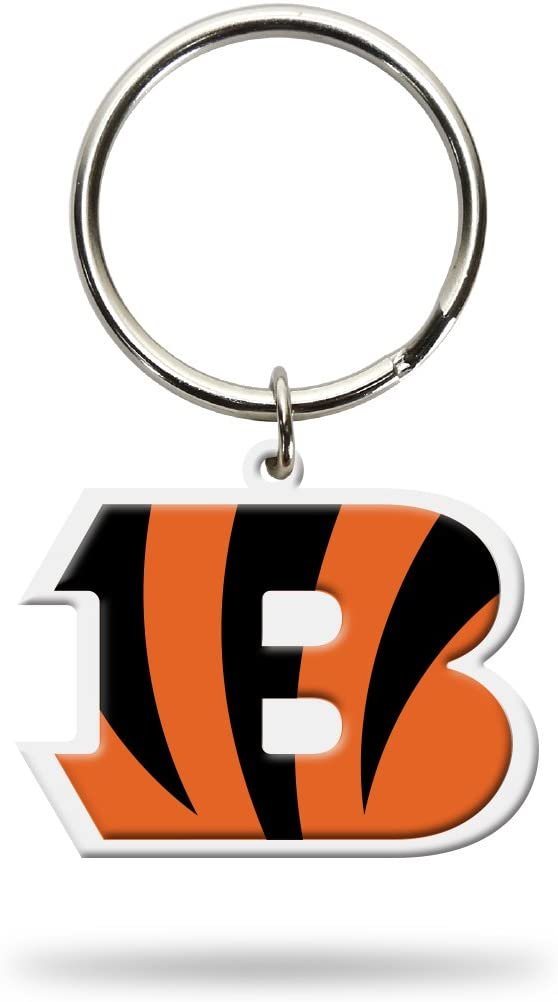 Cincinnati Bengals Flexible Team Logo PVC Keychain