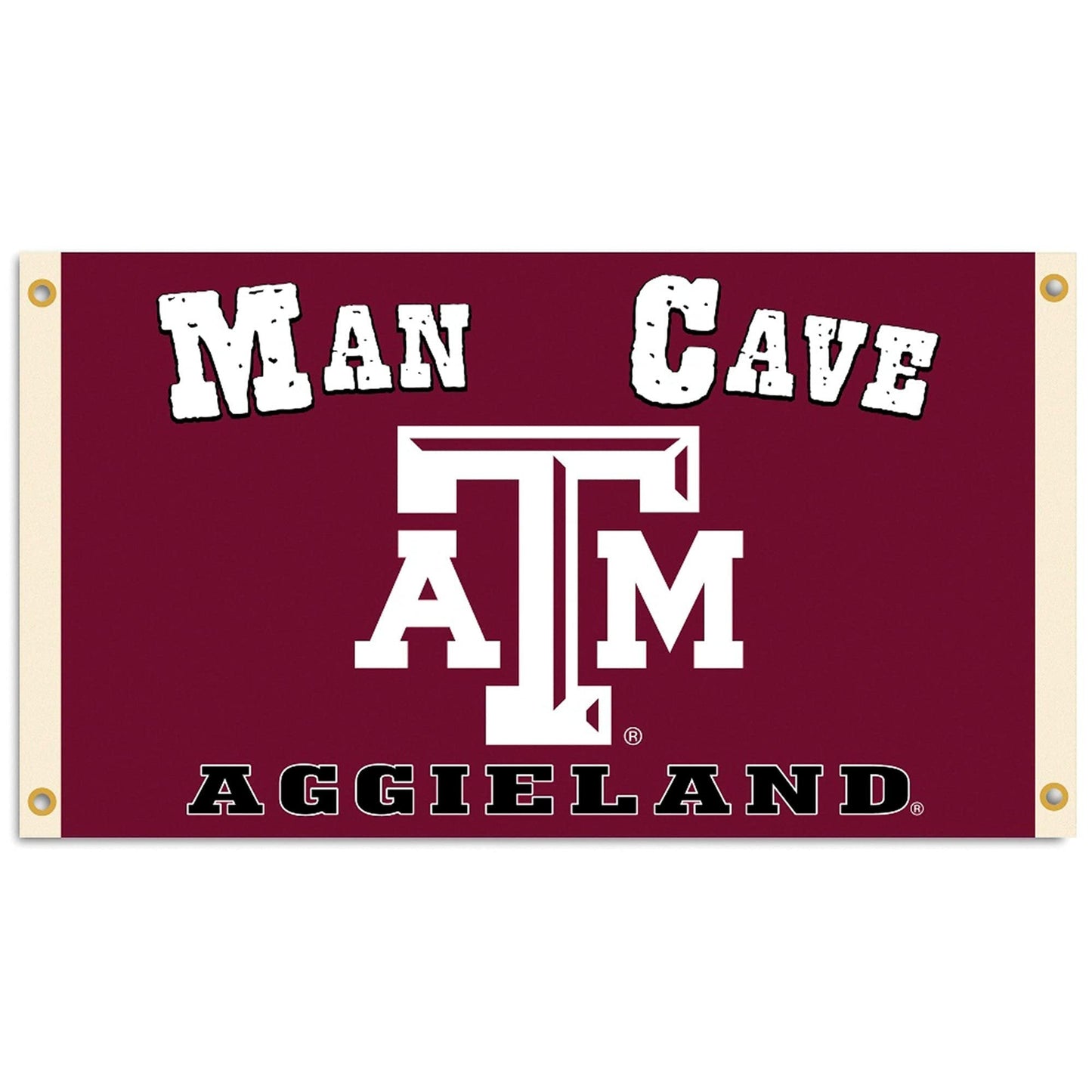 Texas A&M University Aggies Premium 3x5 Feet Flag Banner, Man Cave, Metal Grommets, Outdoor Use, Single Sided