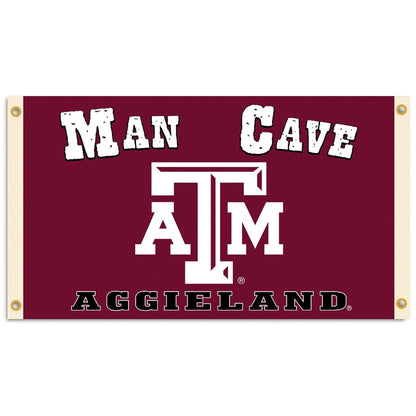 Texas A&M University Aggies Premium 3x5 Feet Flag Banner, Man Cave, Metal Grommets, Outdoor Use, Single Sided